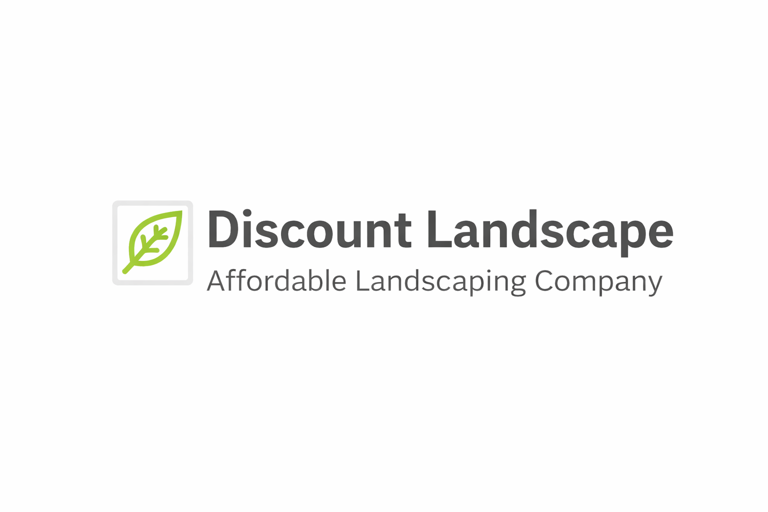 Discount Landscape